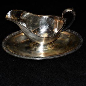 Wallace Gravy/Sauce Boat/Dish Silverplated